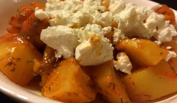 Kuvani krompir sa maslacem i sirom