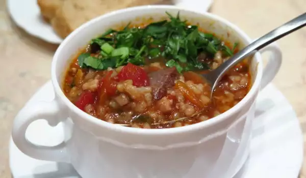 Harčo - Gruzijska supa sa jagnjetinom i povrćem