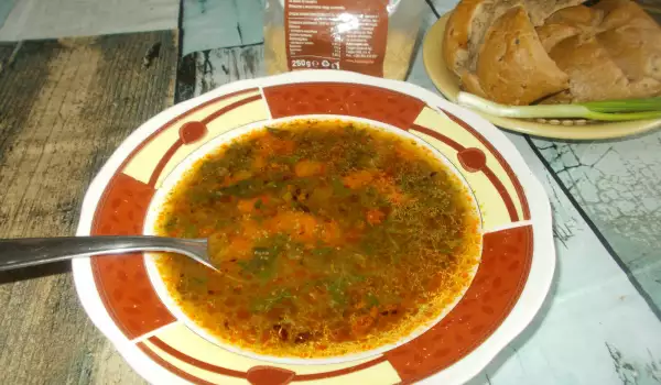 Supa od koprive sa šargarepom i amarantom