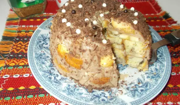 Jednostavna tortica sa milibrot kiflicama bez pečenja