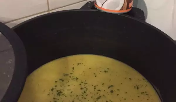 Krem supa od povrća sa kokosovim mlekom