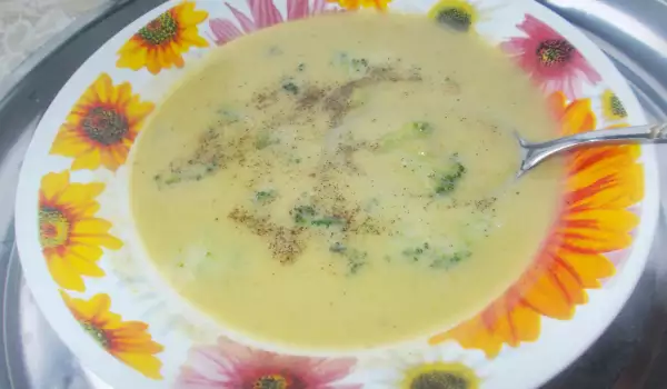Krem supica od brokolija sa svežim mlekom