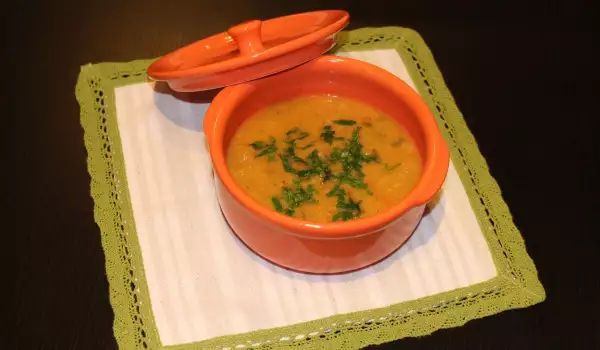 Krem supa od crvenog sočiva