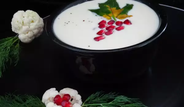 Krem supa od karfiola sa dve vrste sira