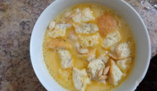 Krem supa sa bundevom i krompirom