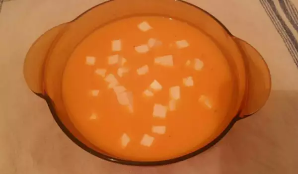 Krem supa sa bundevom i mladim sirom