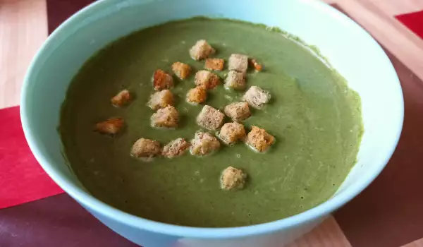 Zelena krem supa od brokolija