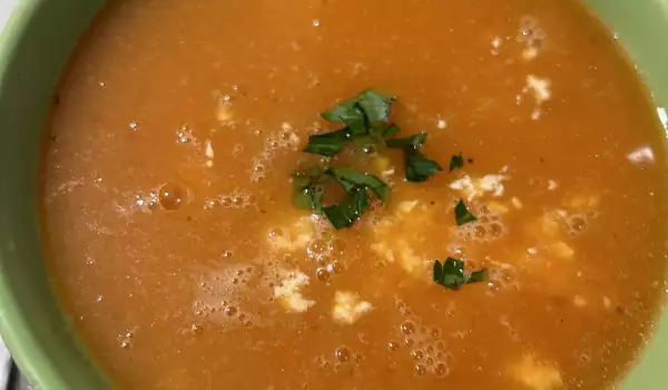 Crvena jesenja supa