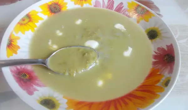 Krem supa od graška sa pavlakom
