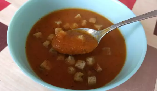 Krem supa sa slatkim krompirom