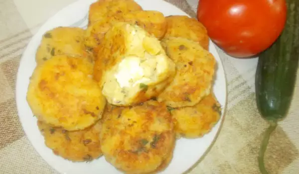 Ćuftice od krompira sa topljenim sirom