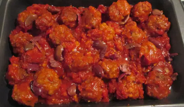 Ćufte na marokanski način u sosu od paradajza