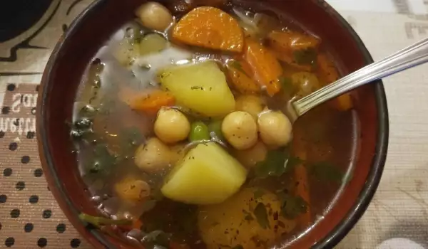 Jednostavna supa sa leblebijama