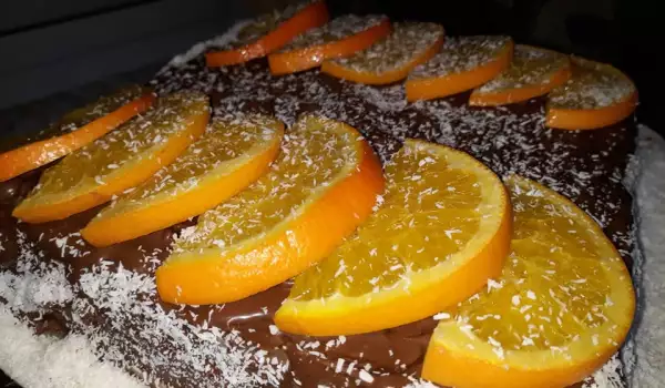 Jednostavna čokoladna torta sa pomorandžama