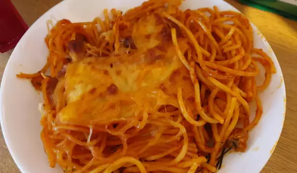 Jednostavne špagete u rerni