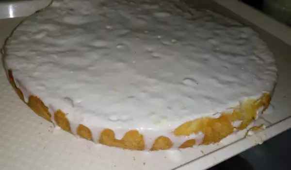 Lagan kolač sa kremom od limuna