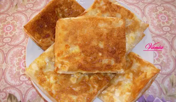 Gozleme (turske palačinke) u maslacu sa sirom