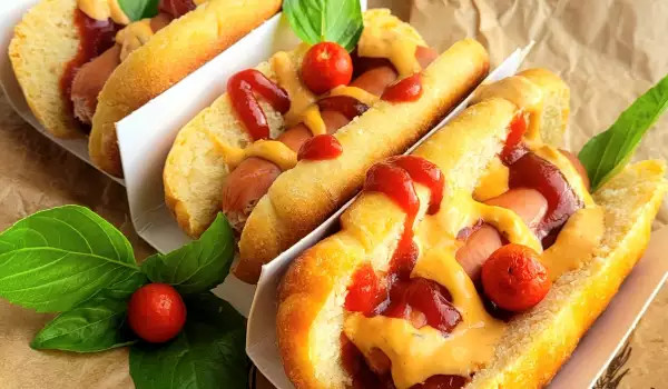 Mini hot dog