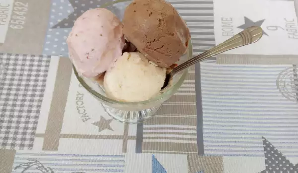 Mlečni sladoled bez jaja