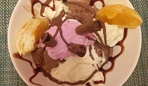 Melba Mocart od 3 vrste sladoleda