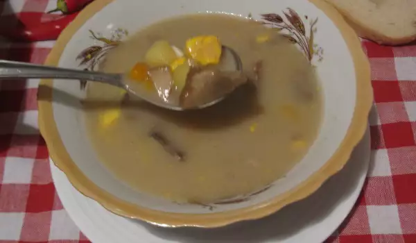 Supa od pečuraka Kulajda
