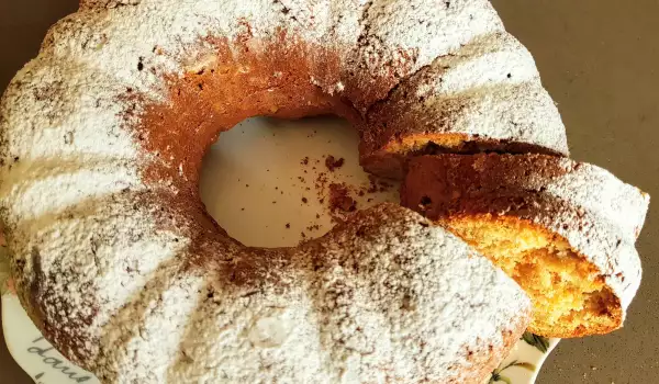 Običan vanilin kolač sa orasima