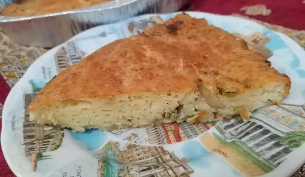 Slana pita sa karfiolom i pečurkama Šimeji (Shimeji)