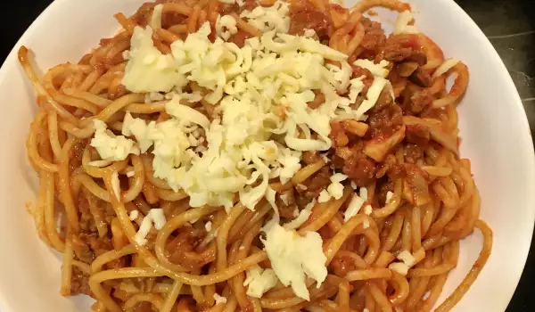 Zapržene špagete Bolonjeze
