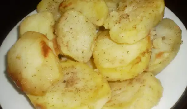 Krompir u soja sosu, pečen u rerni