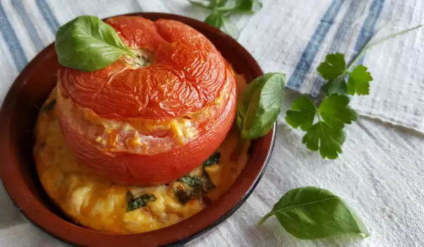 Pečeni paradajz sa sitnim sirom