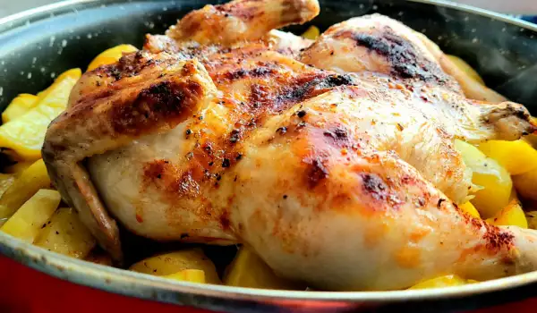 Klasična piletina sa krompirom