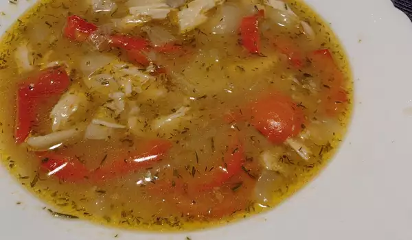 Jednostavna pileća supa u multikukeru