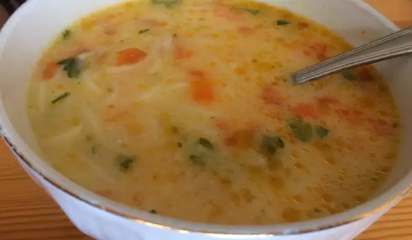 Pileća supa sa zaprškom