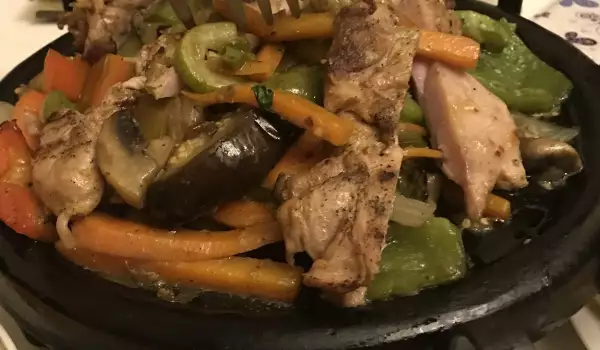 Pileći sač sa povrćem