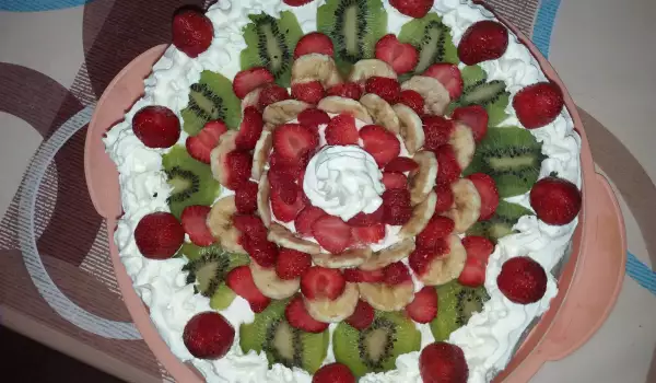 Torta sa voćem i pavlakom