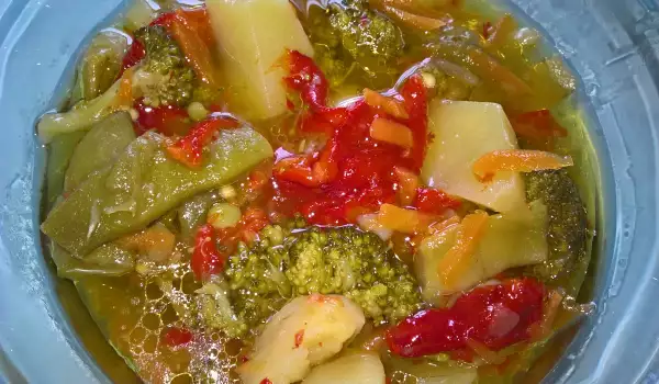 Posna supa od povrća sa brokolijem
