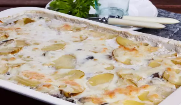 Gratin sa Bešamel sosom