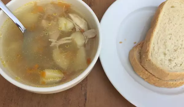 Ćureća supa za decu