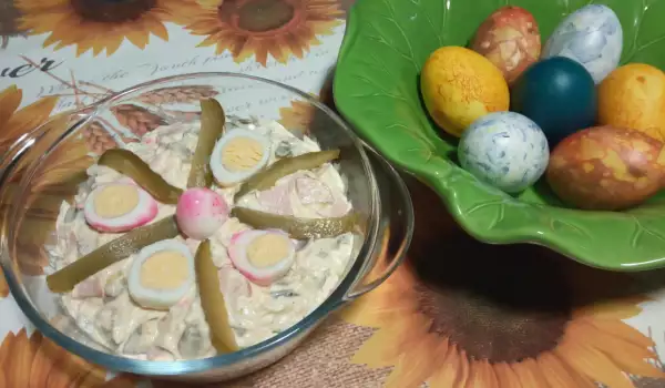 Salata od Uskršnjih jaja