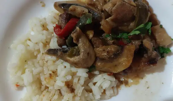Ragu od šampinjona sa junetinom
