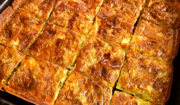 Ređana pita sa kiseljakom i sremušem