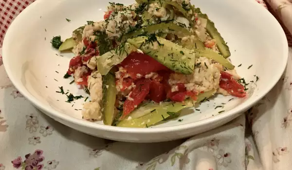 Riblja salata sa povrćem
