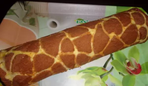 Rolat žirafa sa kremom od maslaca