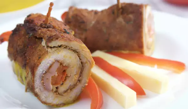 Pohovani rolati od piletine