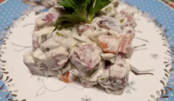 Ruska salata bez krompira