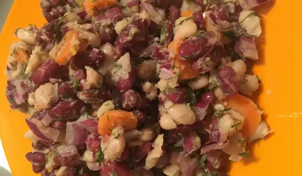 Salata od pasulja sa šargarepom