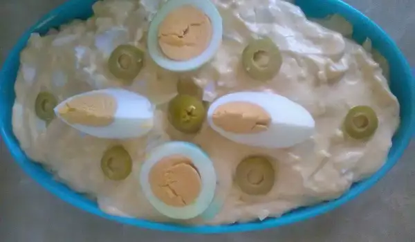 Salata od jaja sa sosom