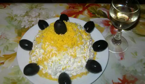 Salata sa vurdom, pavlakom i jajima