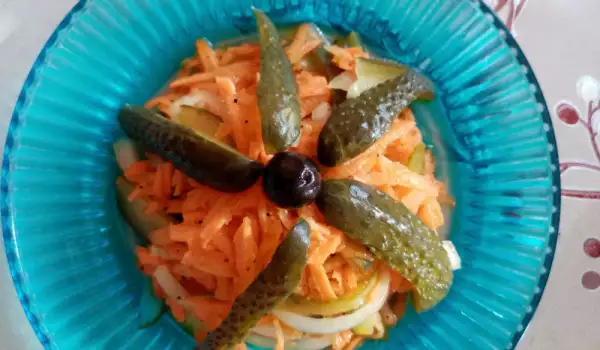 Ukusna salata sa šargarepom za meze