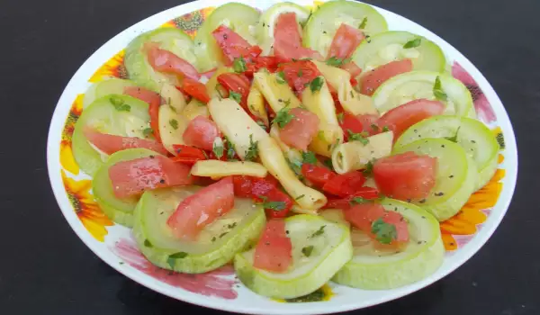 Salata od tikvica i boranije